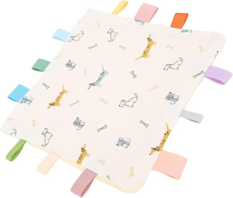 منشفة تسنين الأطفال بحلقة قطنية ناعمة وأنماط لطيفة حجم الكلب للمنزل والهواء الطلق - Image 2